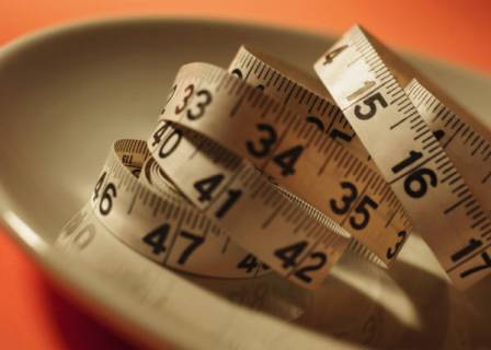weight loss - tape measure